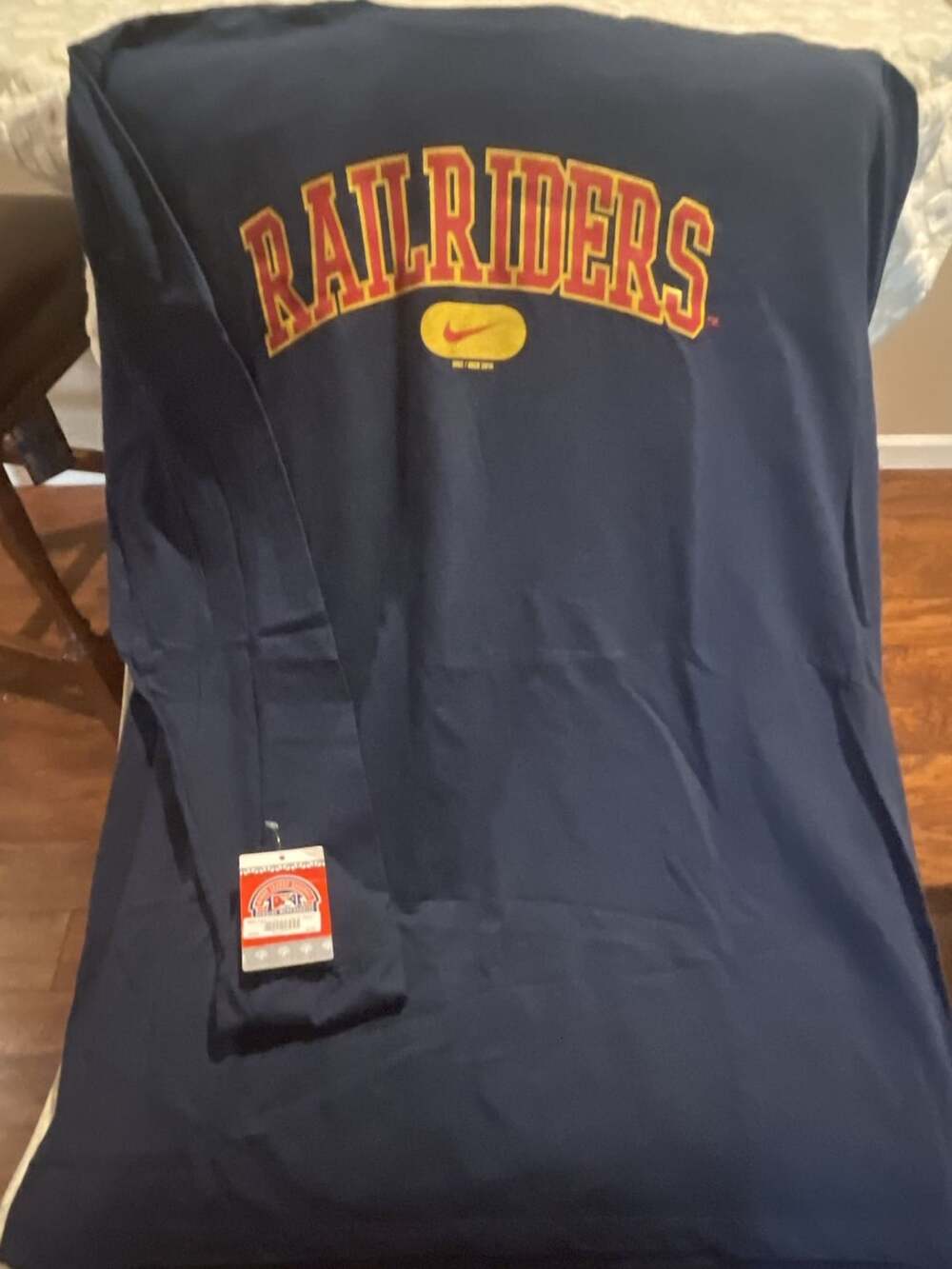 Nike Scranton Wilkes-Barre RailRiders Legend Long Sleeve Poly Top Navy XL